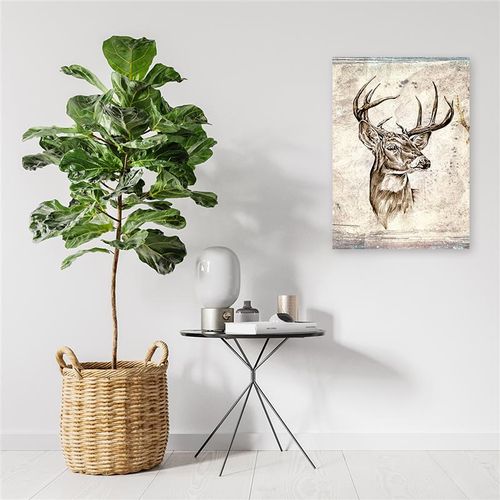Deco Panel, Jeleń rysunek 30x40 na Arena.pl