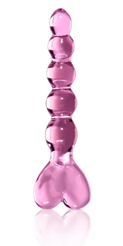 icicles model 24 szklany masażer kulkowy z sercem 20 cm na Arena.pl