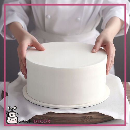 Podkład pod tort gruby Biały 40 cm Cakedecor na Arena.pl