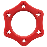 Ring antypoślizgowy do mikrofonu 38 mm IGO SYSTEM SR-M3/8 czerwony
