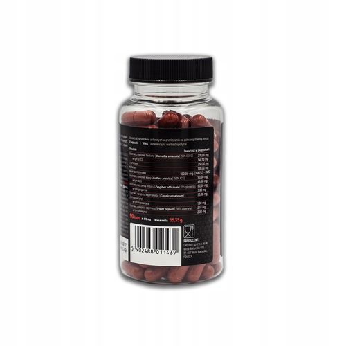 SPALACZ TŁUSZCZU Z BRZUCHA BURN FAT BLACK EDITION + GRATISY DO na Arena.pl