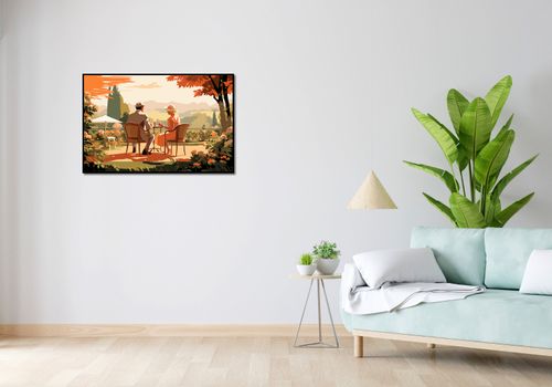 Plakat 91,5x60cm Retro Randka na Arena.pl