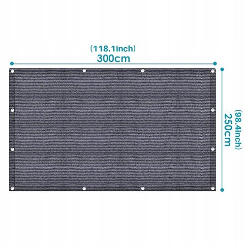 DYWAN PRZEDSIONKOWY PODŁOGA DO PRZEDSIONKA NAMIOTU KEMPINGU 300x250cm na Arena.pl