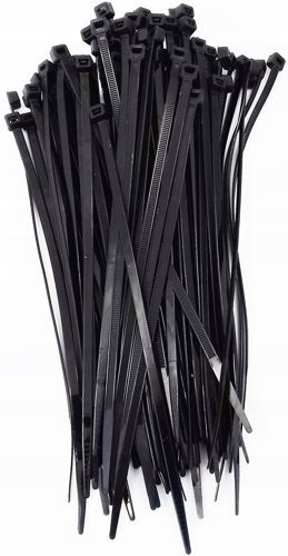 MOCNE OPASKI ZACISKOWE KABLOWE TRYTKI UV CZARNE 3,6x300 JAKOŚĆ na Arena.pl