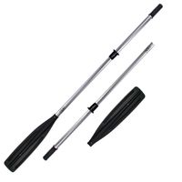 Aluminiowe Wiosło Szalupowe Rozkładane do łodzi John Paddle + manszeta (komplet - 2 sztuki) 200 cm