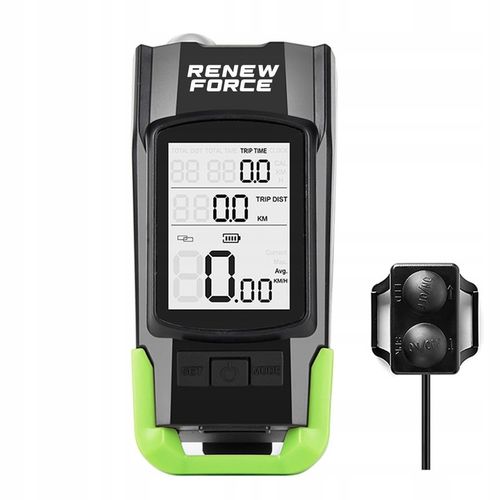 MOCNA Lampka Rowerowa Światło PRZÓD TYŁ na rower licznik rowerowy DZWONEK na Arena.pl