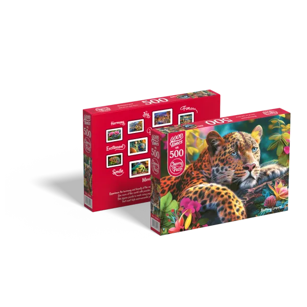 Puzzle 500 elementów. Leopard 20166 zdjęcie 2