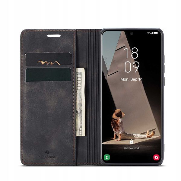 Spacecase Wallet Galaxy S21 Fe Black zdjęcie 14