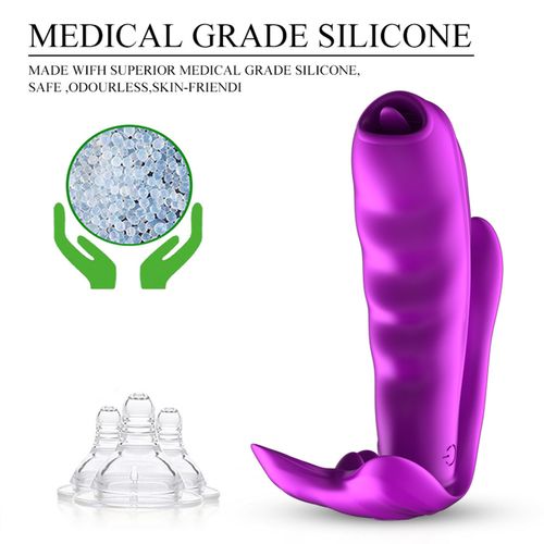 stymulator-silicone panty vibrator usb 7 function / heating na Arena.pl