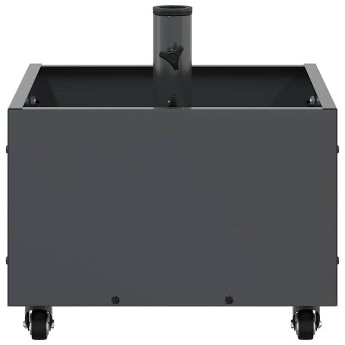 Podstawa Parasolowa z Donicą Antracyt 45 x 45 x 45 cm Stal na Arena.pl
