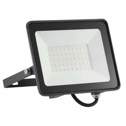 Halogen Naświetlacz LED 2x 50W + Statyw Budowlany barwa biała zimna zdjęcie 2