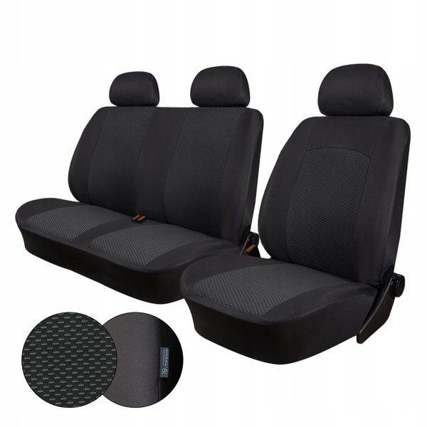 Pokrowce samochodowe BUS VAN 2+1 CITROEN JUMPER JUMPY BERLINGO zdjęcie 1