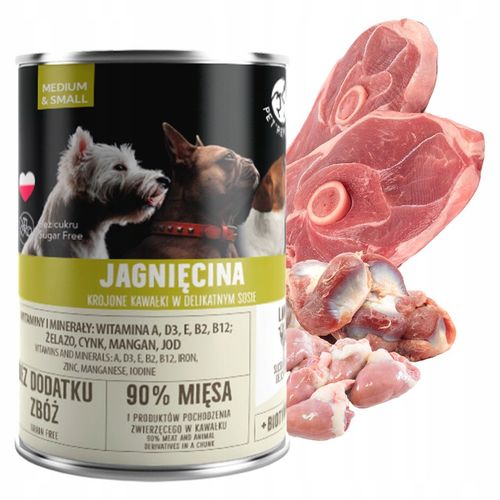 WIEJSKA ZAGRODA PET REPUBLIC Karma mokra dla psa MIX Smaków 12 x 400g na Arena.pl