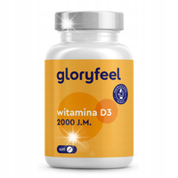 WITAMINA D3 2000 jm - 400 tab witamina słońca na ODPORNOŚĆ gloryfeel