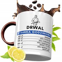 Kubek Bordowy Dla Drwala Na Urodziny Prezent Z Nadrukiem Ze Zdjęciem