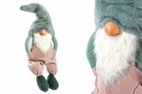 Skrzat krasnal ozdoba świateczna figura maskotka H77 DEcodomi