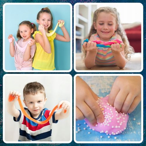 ZESTAW SLIME DO ROBIENIA GLUTÓW WIELKI KREATYWNY 120w1 BOX FABRYKA PREZENT na Arena.pl