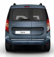 Dacia DOKKER 2012- Listwy CHROM na Klapę Bagażnik