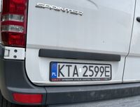 Mercedes Sprinter W906 LISTWY CHROM drzwi tył rant