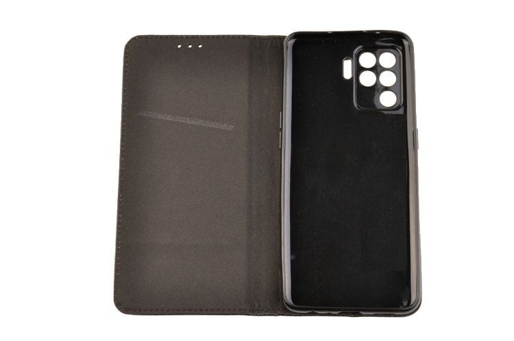 Etui Smart do OPPO Reno 5 Lite czarny zdjęcie 4