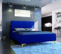 Łóżko tapicerowane SUMMER 160×200 ze stelażem