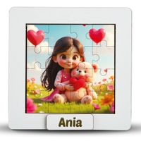 Prezent Na Dzień Kobiet Puzzle Dla Dzieci Dziewczynek Do Szkoły