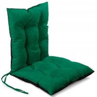 Wodoodporna poduszka ogrodowa 50 x 100 cm na krzesło w kolorze zielonym