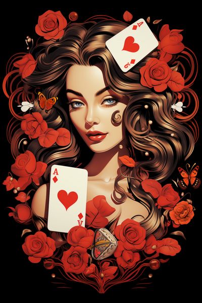 Plakat 20x30cm Różany Hazard zdjęcie 1