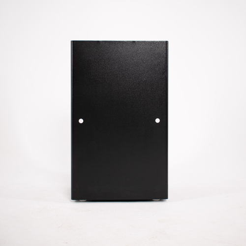 Pancerny Domowy Sejf z Zamkiem Elektronicznym i Kluczem 80x48x43 cm Czarny na Arena.pl