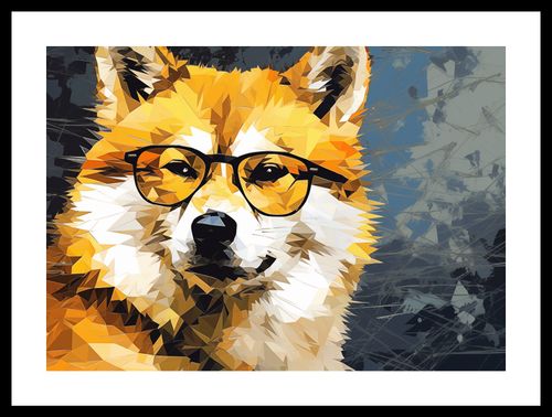 Plakat 42x29,7cm Intelektualny Psiak na Arena.pl