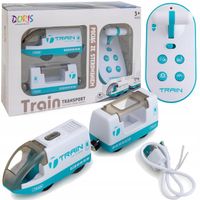 Pociąg zdalnie sterowany lokomotywa kolejka elektryczna + panel sterowania