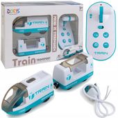 Pociąg zdalnie sterowany lokomotywa kolejka elektryczna + panel sterowania