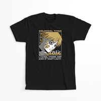 Koszulka Czarna Attack on titan WYBIERZ KOLOR KOSZULKI I FASON Męska XL