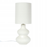 Lampa stołowa Lamil ceramiczna kremowa