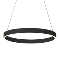 Lampa wisząca Brasco PND-56215-080RPC-BK-3KS4K-TRDIMM Italux LED 60W 3000-4000K czarny