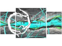 80X40CM ZEGAR TANIEC MORSKIEJ TONI OBRAZ