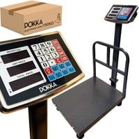 WAGA ELEKTRONICZNA MAGAZYNOWA SKLEPOWA PLATFORMOWA AKUMULATOR LCD 150KG