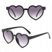 Dziecięce Okulary przeciwsłoneczne SERCE dla DZIEWCZYNKI dzieci + ETUI
