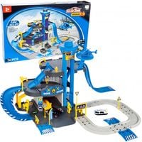 GARAŻ POLICJA 3 POZIOMY WINDA AUTKA HELIKOPTER DLA DZIECI 3+