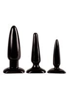 zestaw korków analnych colt trainer kit calexotics czarny pvc