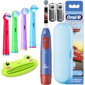 Szczoteczka Elektryczna dla Dzieci Oral-B Cars do Zębów na Baterie Etui