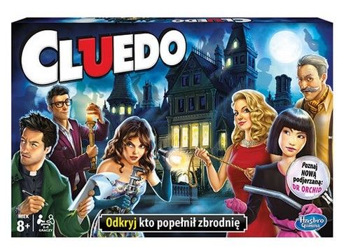 Hasbro Gra Cluedo na Arena.pl