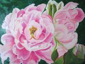 Peonie, kwiaty (60x80cm)