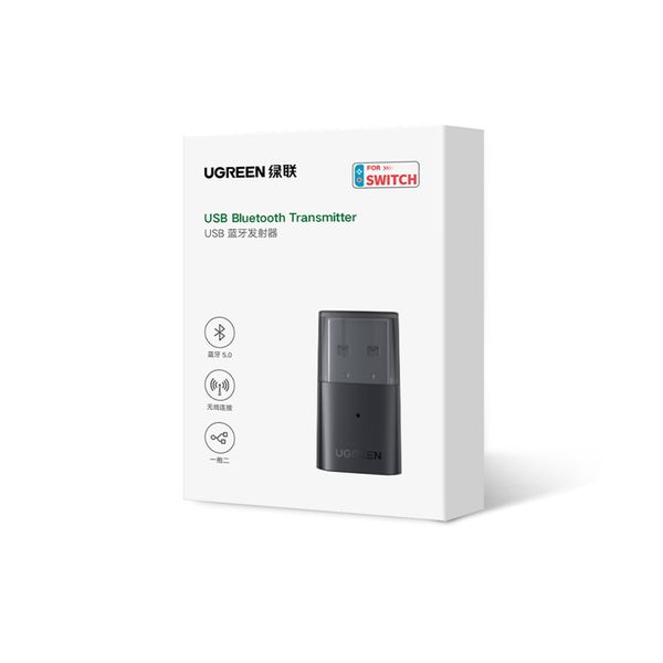 Adapter Bluetooth Ugreen do słuchawek PS5/Nintendo Switch czarny zdjęcie 8