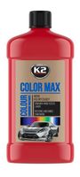 K2 COLOR MAX Koloryzujący wosk nabłyszczający, 500 ml, czerwony