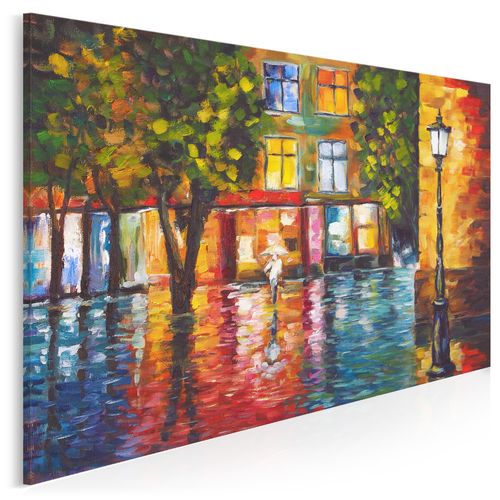 78801 Obraz na płótnie ULICA ODBICIE POSTAĆ na Arena.pl