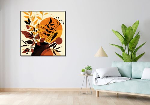 Plakat 100x100cm Bukiet Owoców na Arena.pl