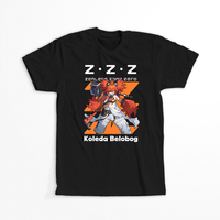 Koszulka Czarna - Zenless Zone Zero - WYBIERZ KOLOR KOSZULKI I FASON Męska 4XL