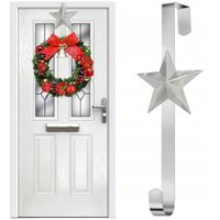 METALOWY UCHWYT WIESZAK HAK NAD DRZWI ŚWIĘTA