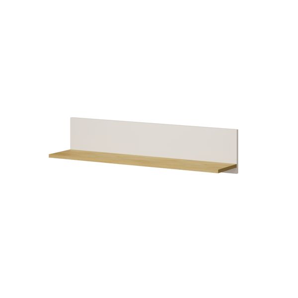 Półka ścienna Billz 90 Kaszmir/Dąb Cremona zdjęcie 1